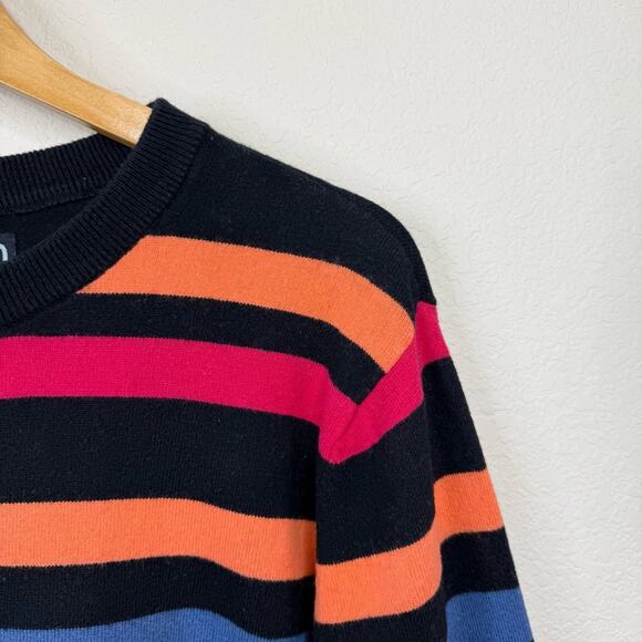 BURTON Men’s Sz M Cotton/Wool Striped Multicolor Long Sleeves Outdoor Sweater - Picture 5 of 13